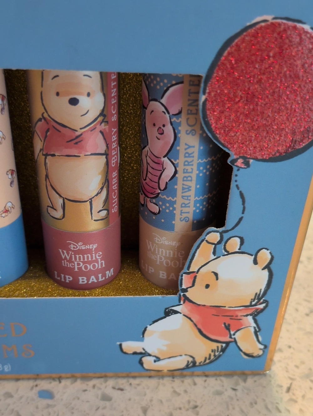 DISNEY Winnie the Pooh Lip Balm Gift Set - Qty 6 - Picture 4 of 5